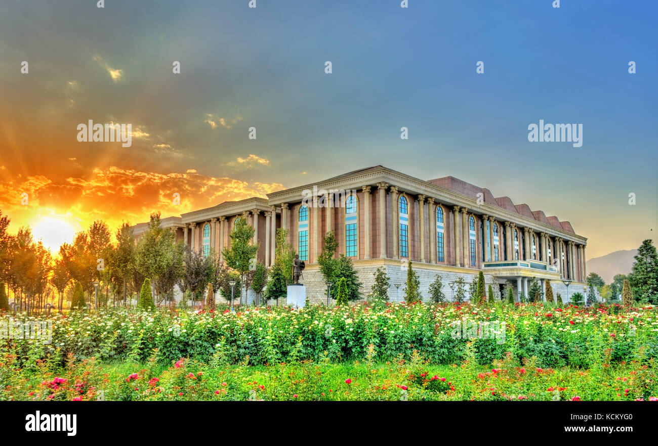 National Museum of Tajikistan in Dushanbe Stock Photo