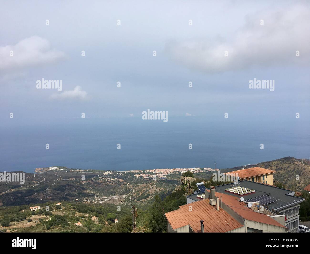 Pollina, Sicily Stock Photo