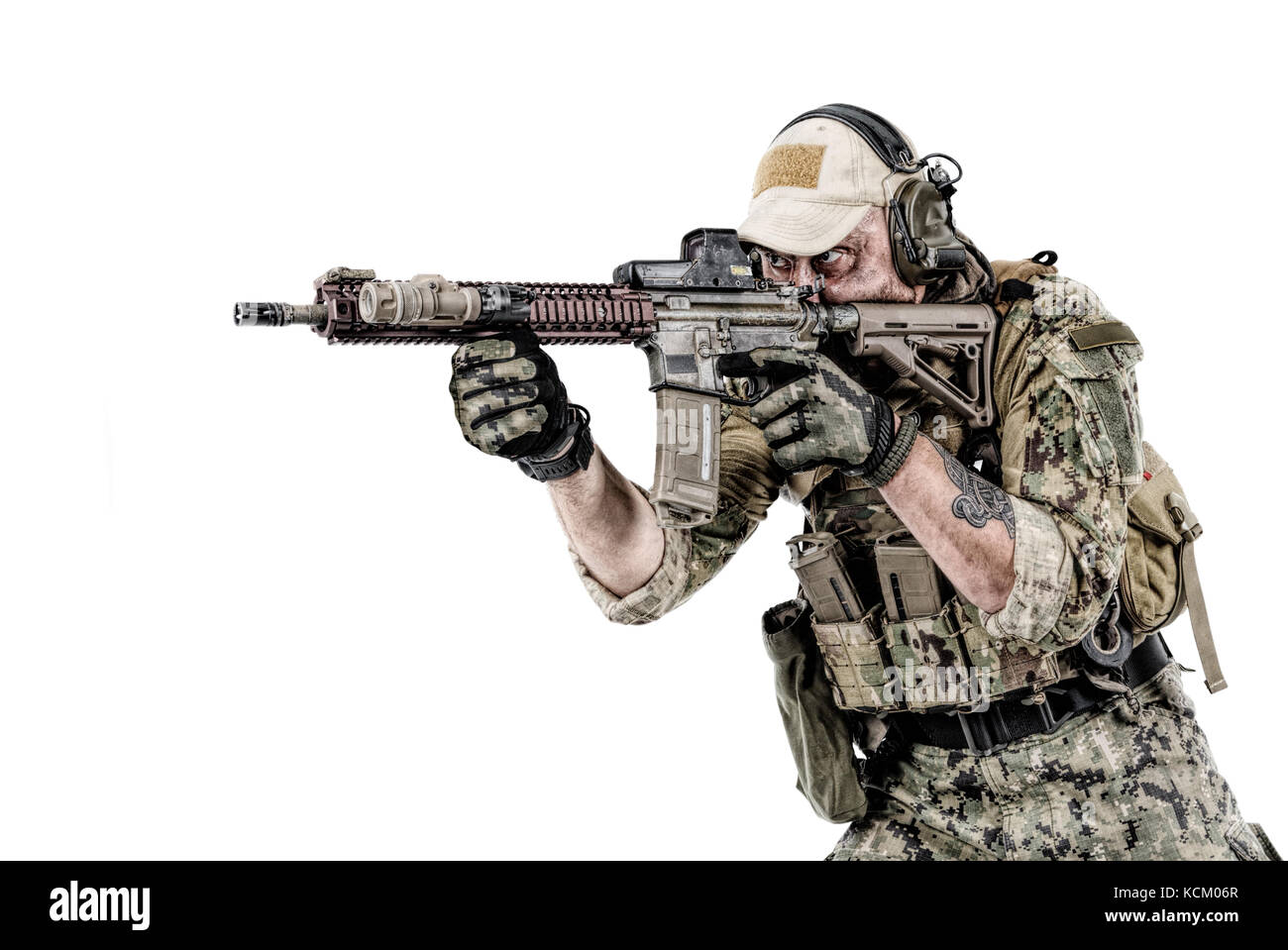 Special Forces Operator Stock Photo