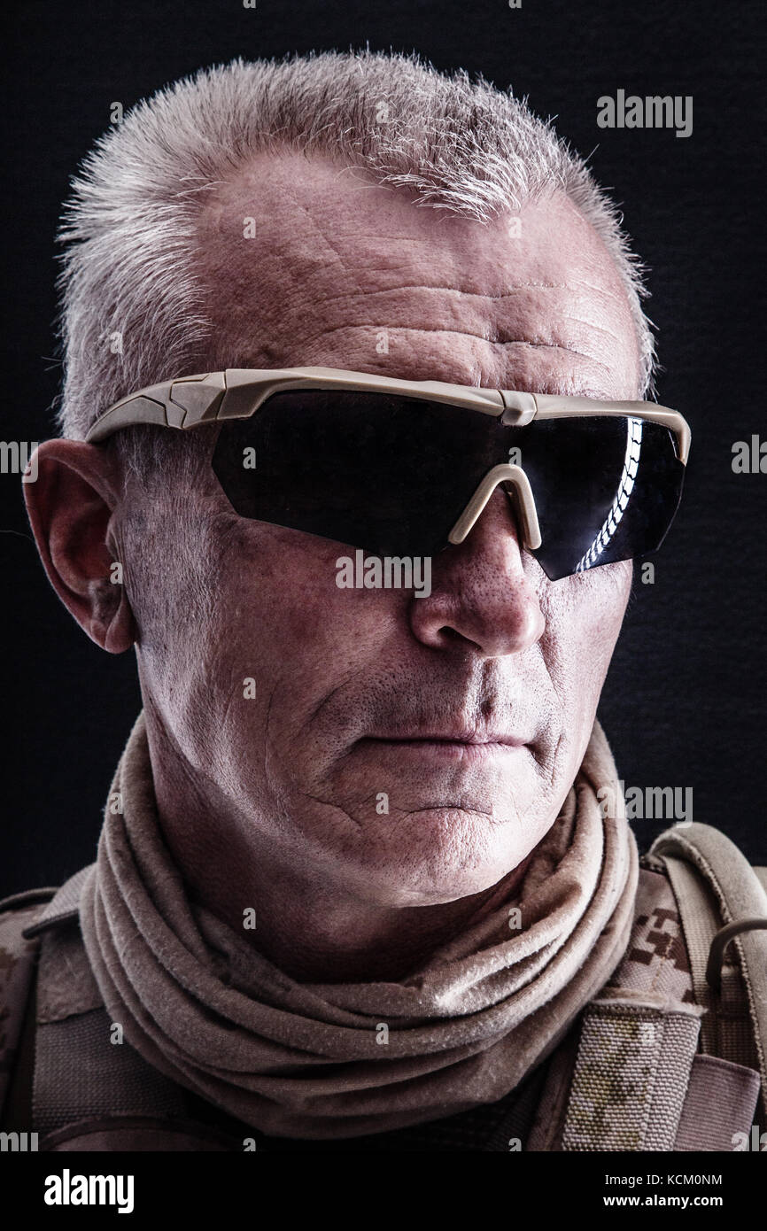 Special Forces Veteran Stock Photo Alamy