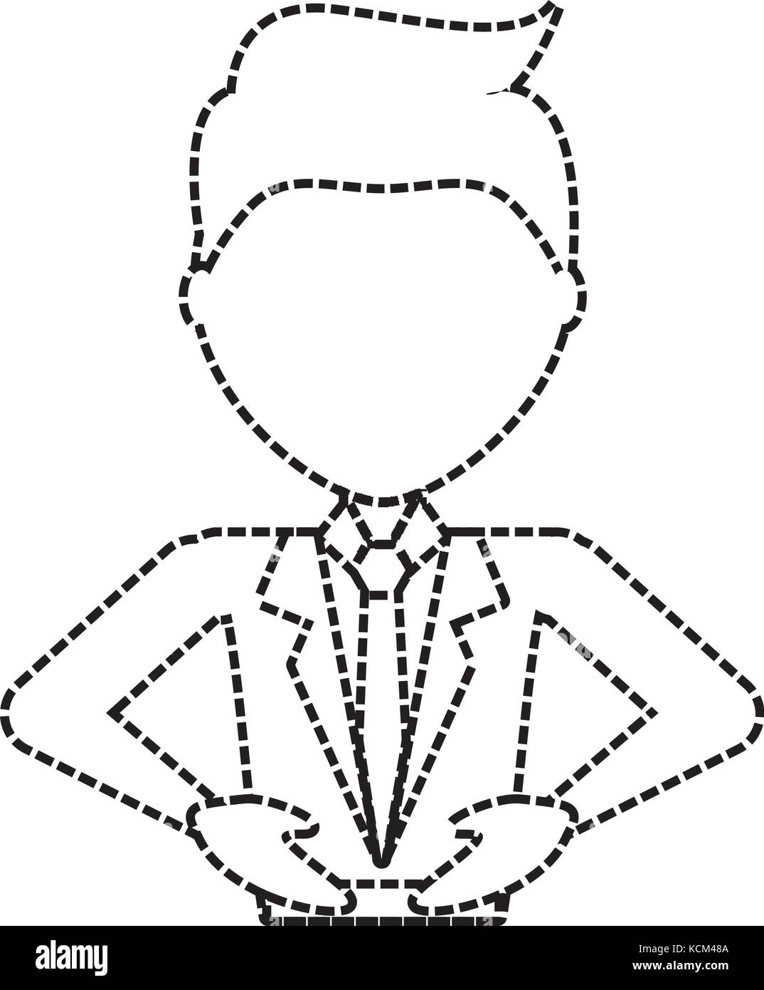 cartoon businessman icon over white background vector illustration ...