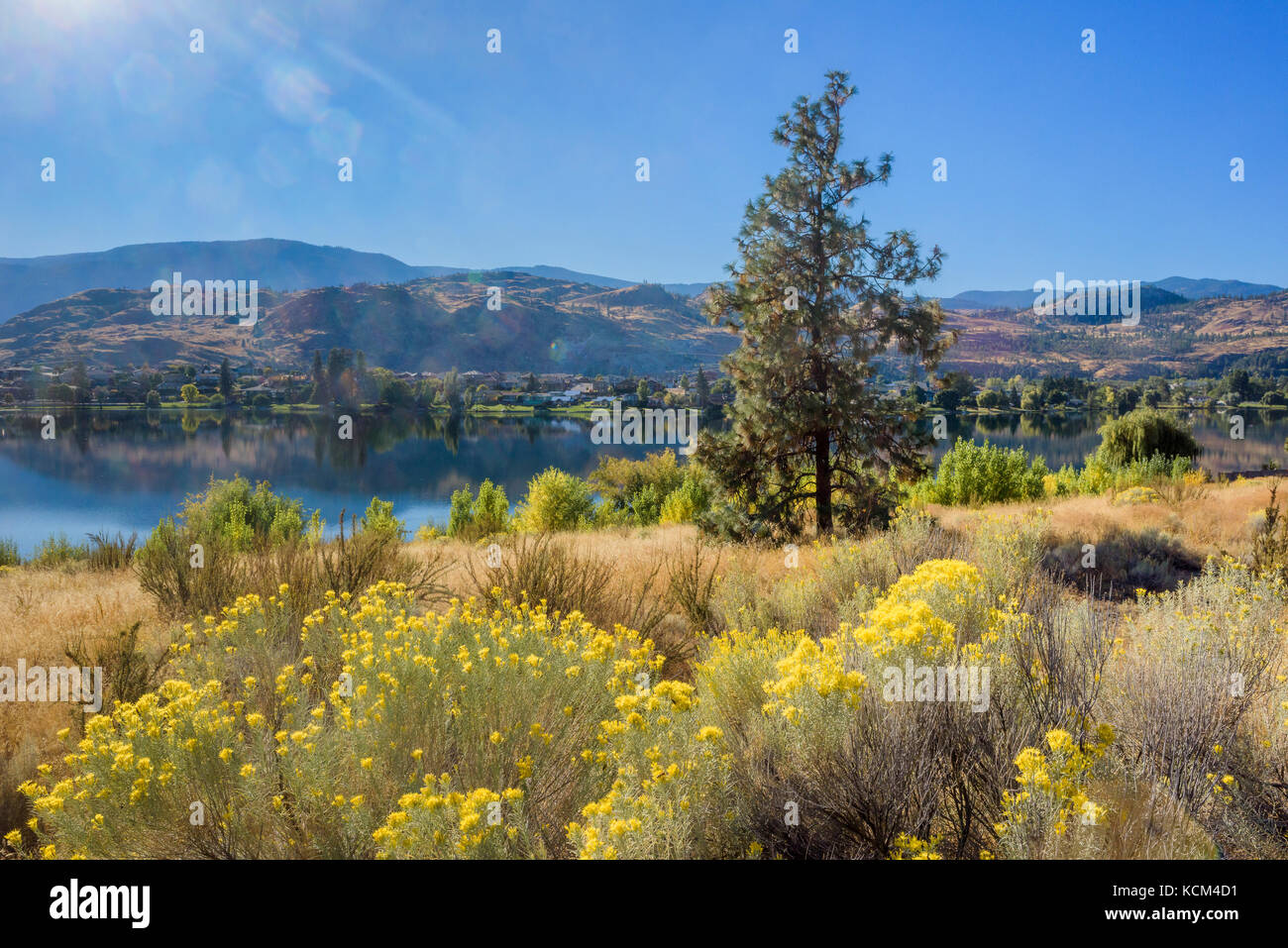 TucElNuit Lake, Oliver, British Columbia, Canada Stock Photo Alamy
