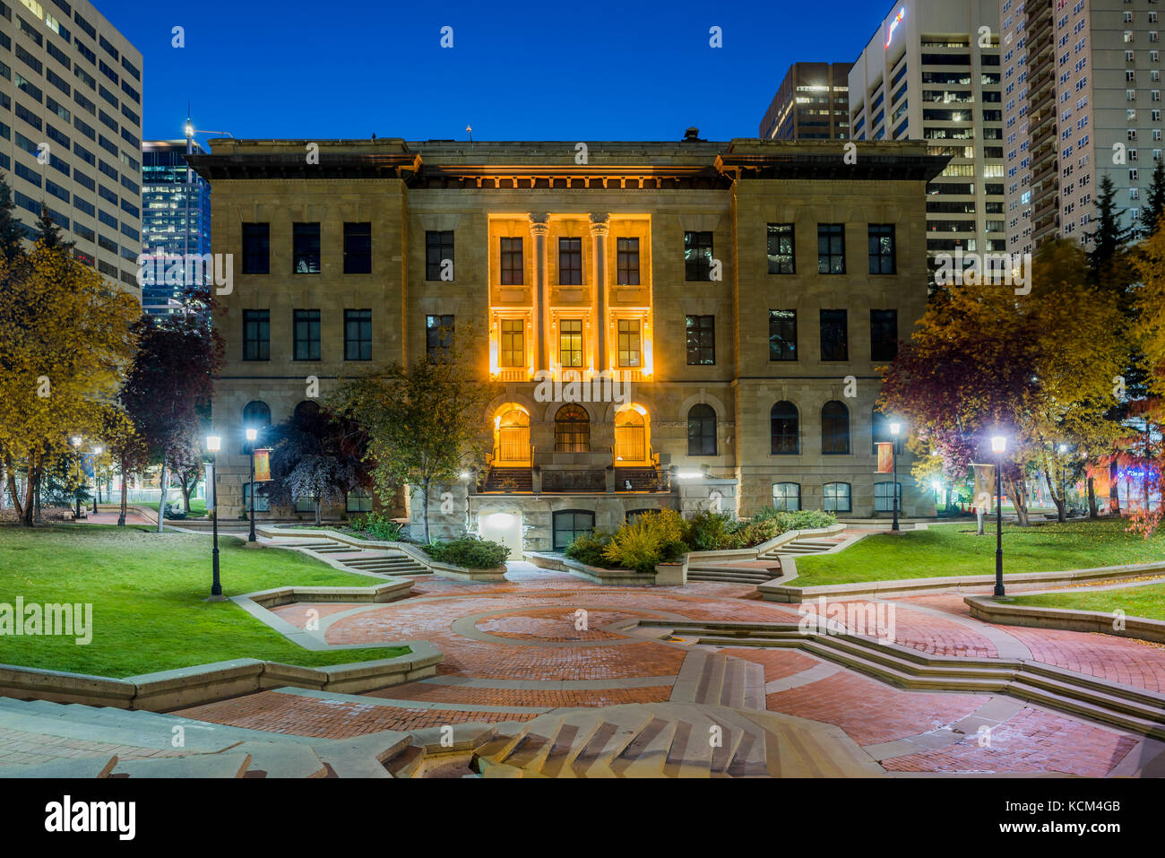 Heritage building, McDougall Centre, designed by Allan Merrick Jeffers
