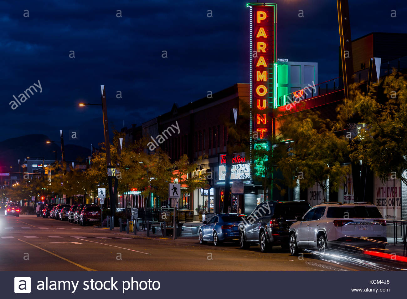 Downtown Kelowna High Resolution Stock Photography and Images Alamy