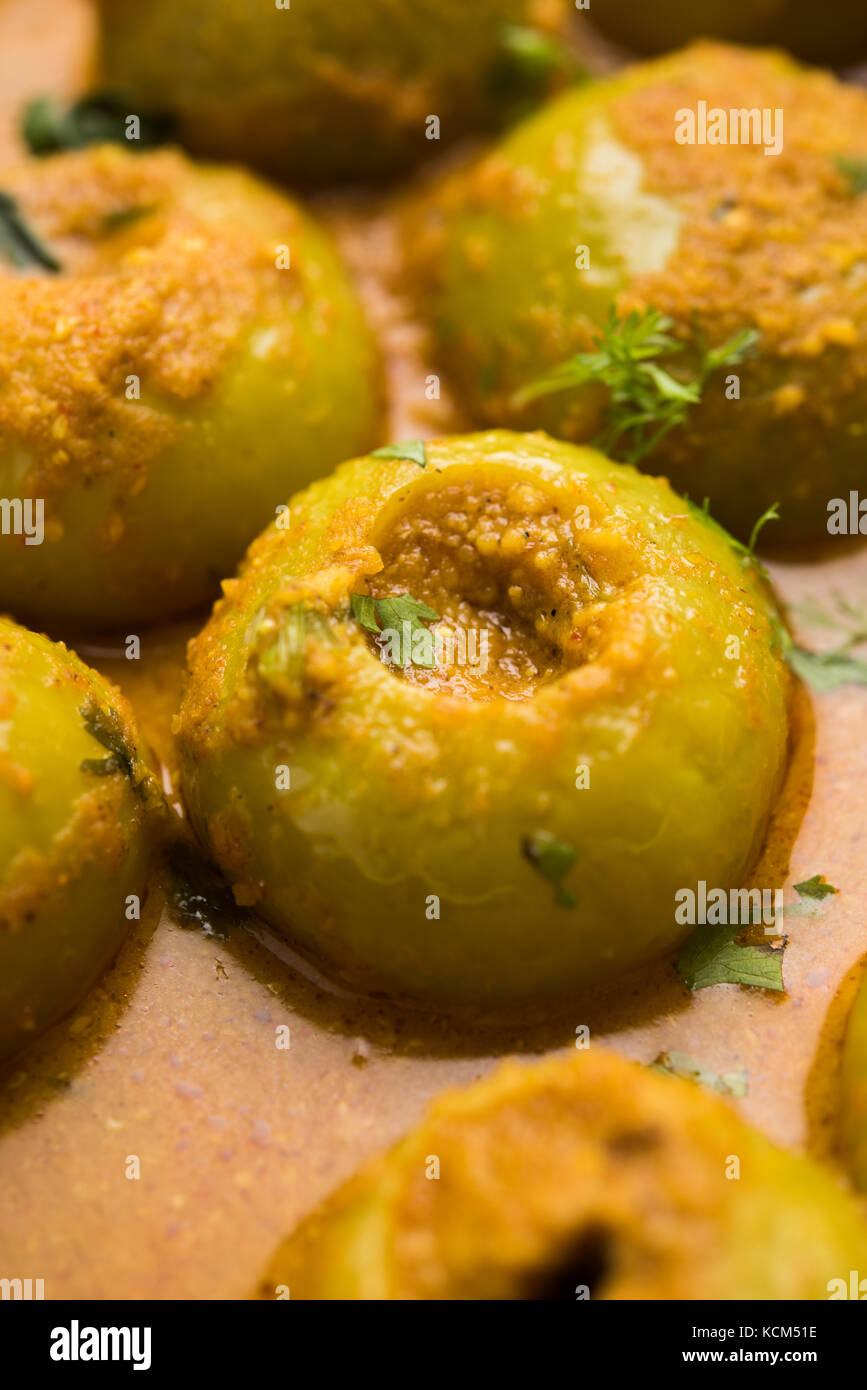 "Dhensa chi bhaji" in Marathi language popularly known as Tinda masala