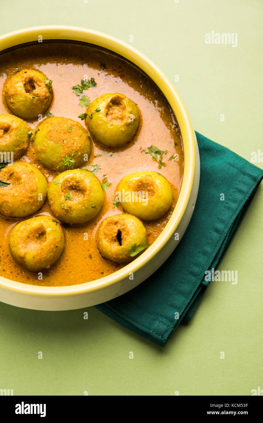 "Dhensa chi bhaji" in Marathi language popularly known as Tinda masala