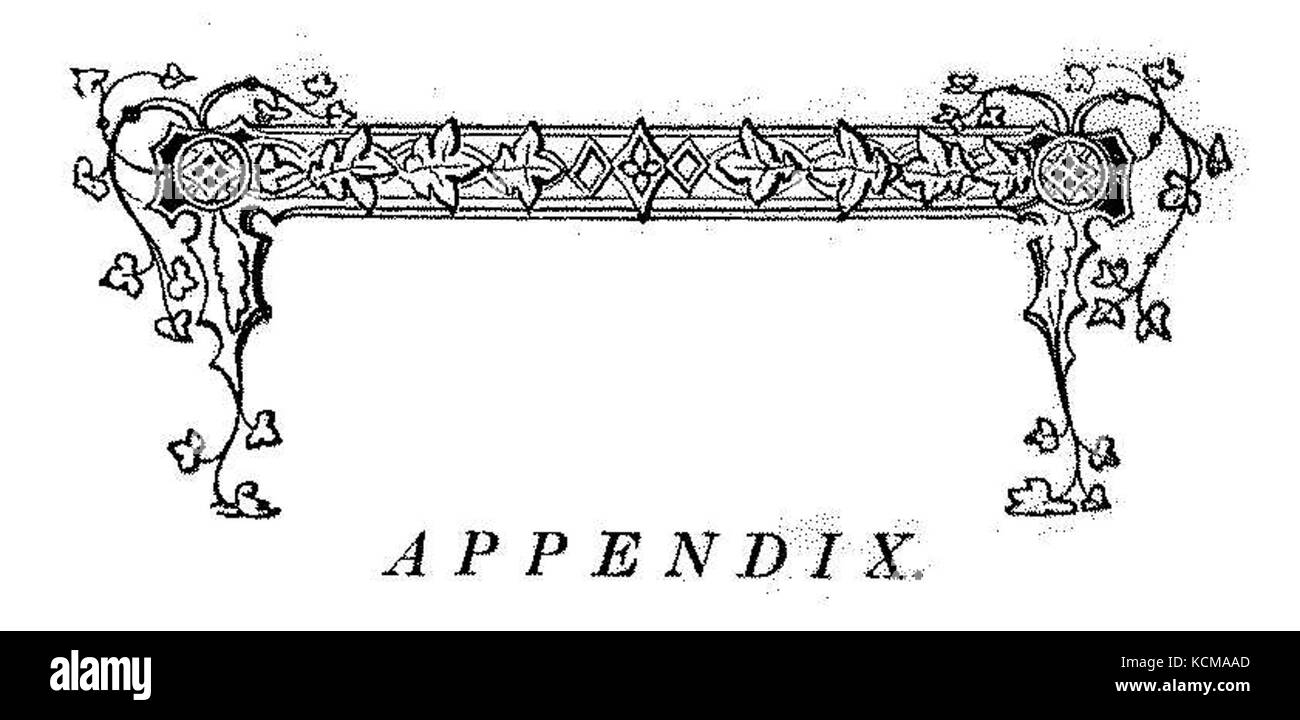 Appendix illustration Black and White Stock Photos & Images Alamy