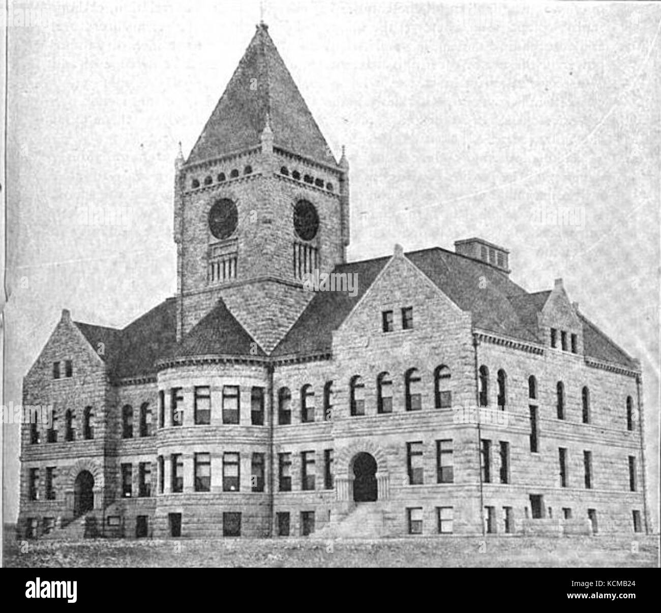 Great Falls High School Great Falls Montana USA 1900 Stock Photo Alamy