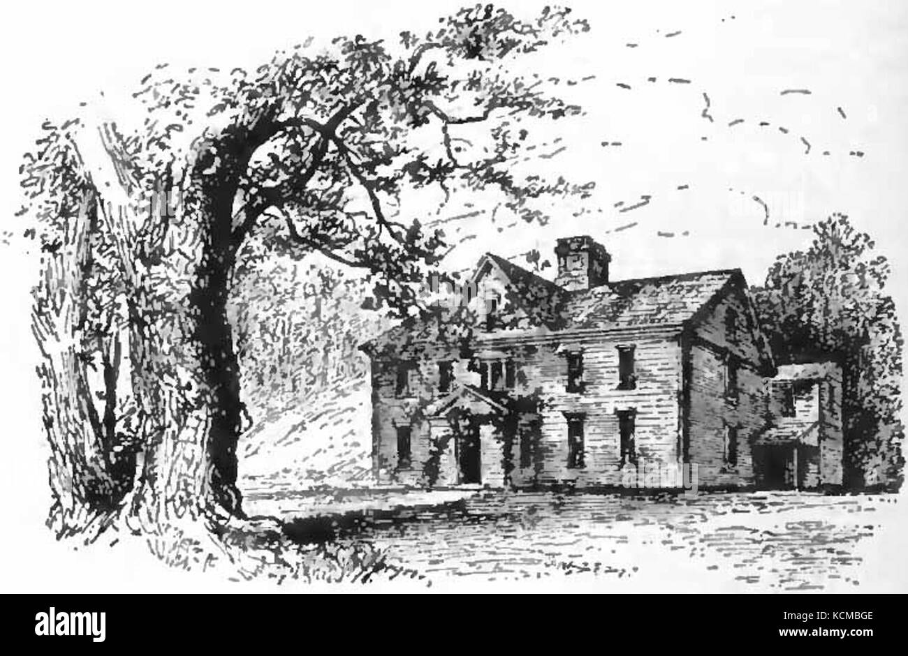 Alcott Amos Bronson House Stock Photo Alamy