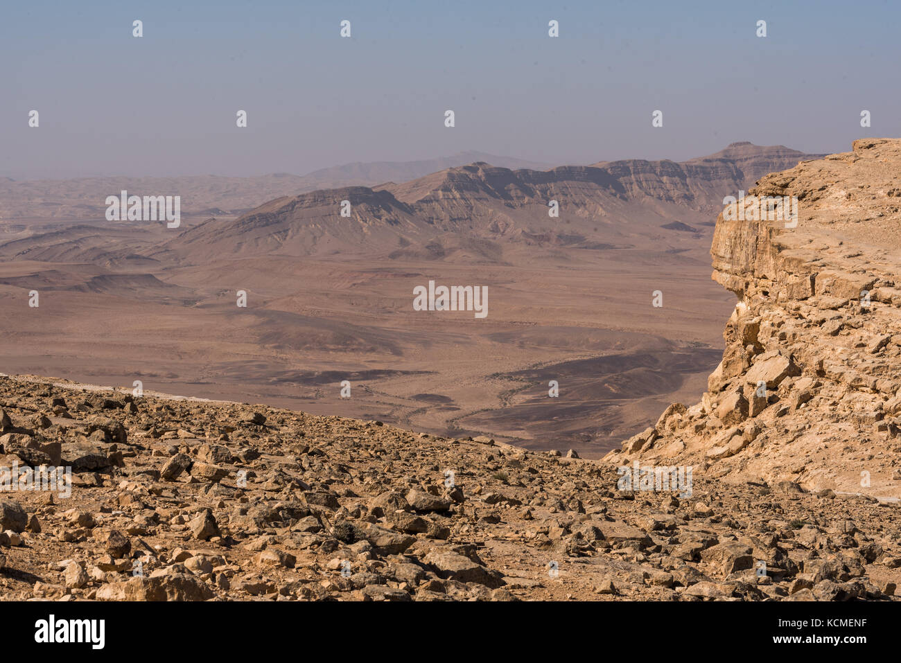 sand and rocks of the Negev desert, Israel Stock Photo - Alamy