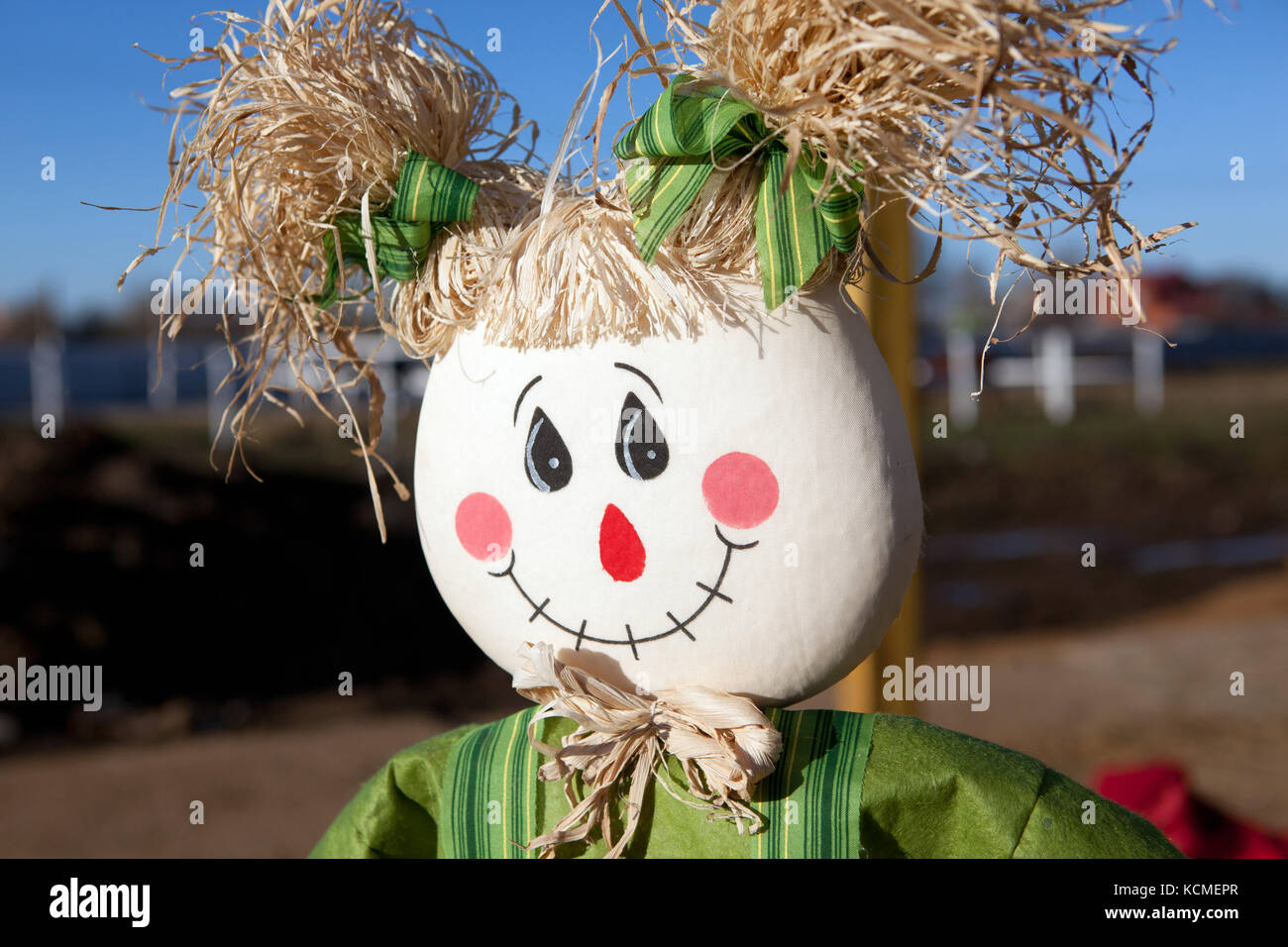 doll of straw Stock Photo Alamy