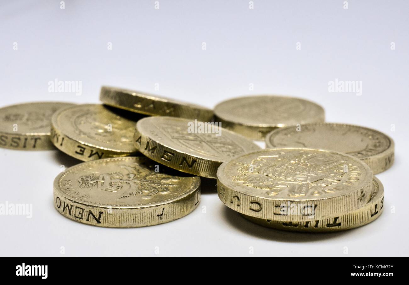 Old english coins hi-res stock photography and images - Alamy