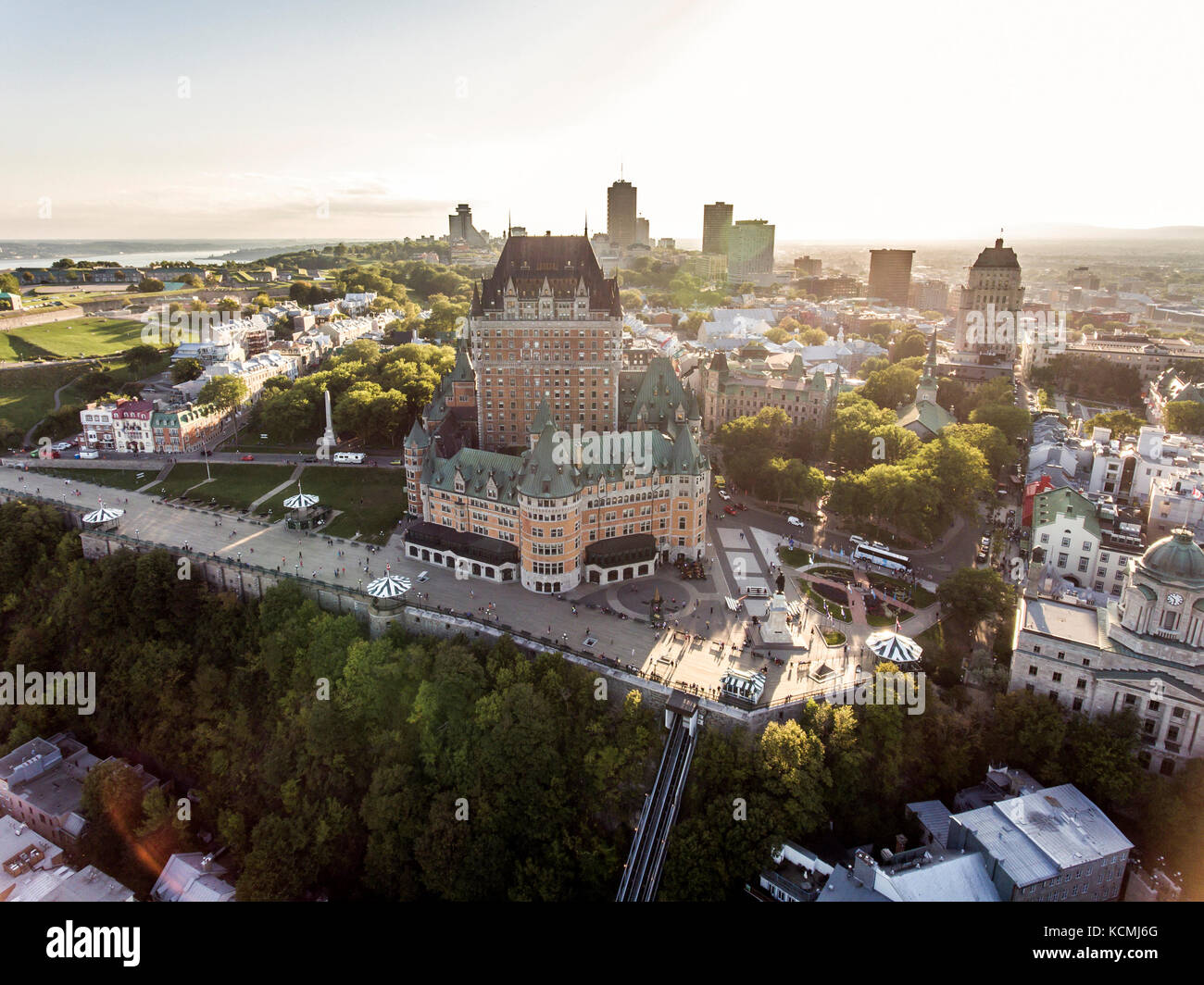Aerial Quebec City High Resolution Stock Photography And Images Alamy