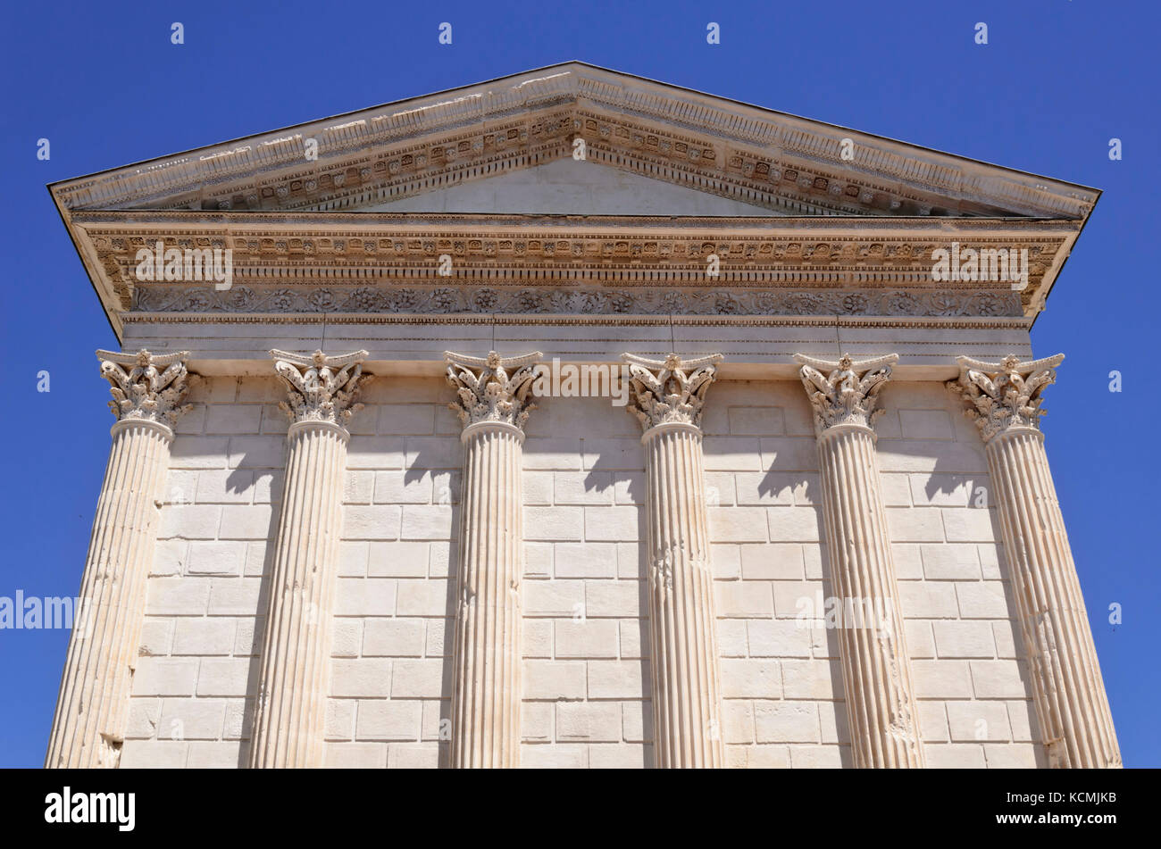 Maison Carrée, Nîmes, France Stock Photo