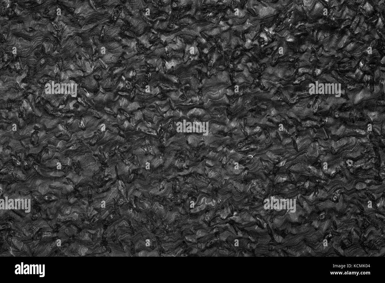 Abstract natural black granite texture. Stock Photo