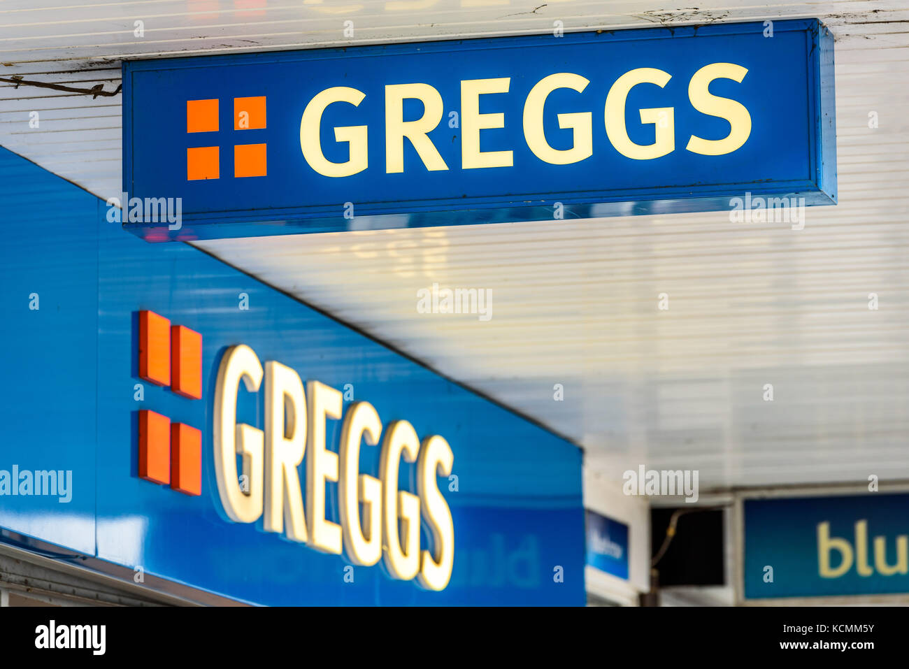 Greggs logo hi-res stock photography and images - Alamy