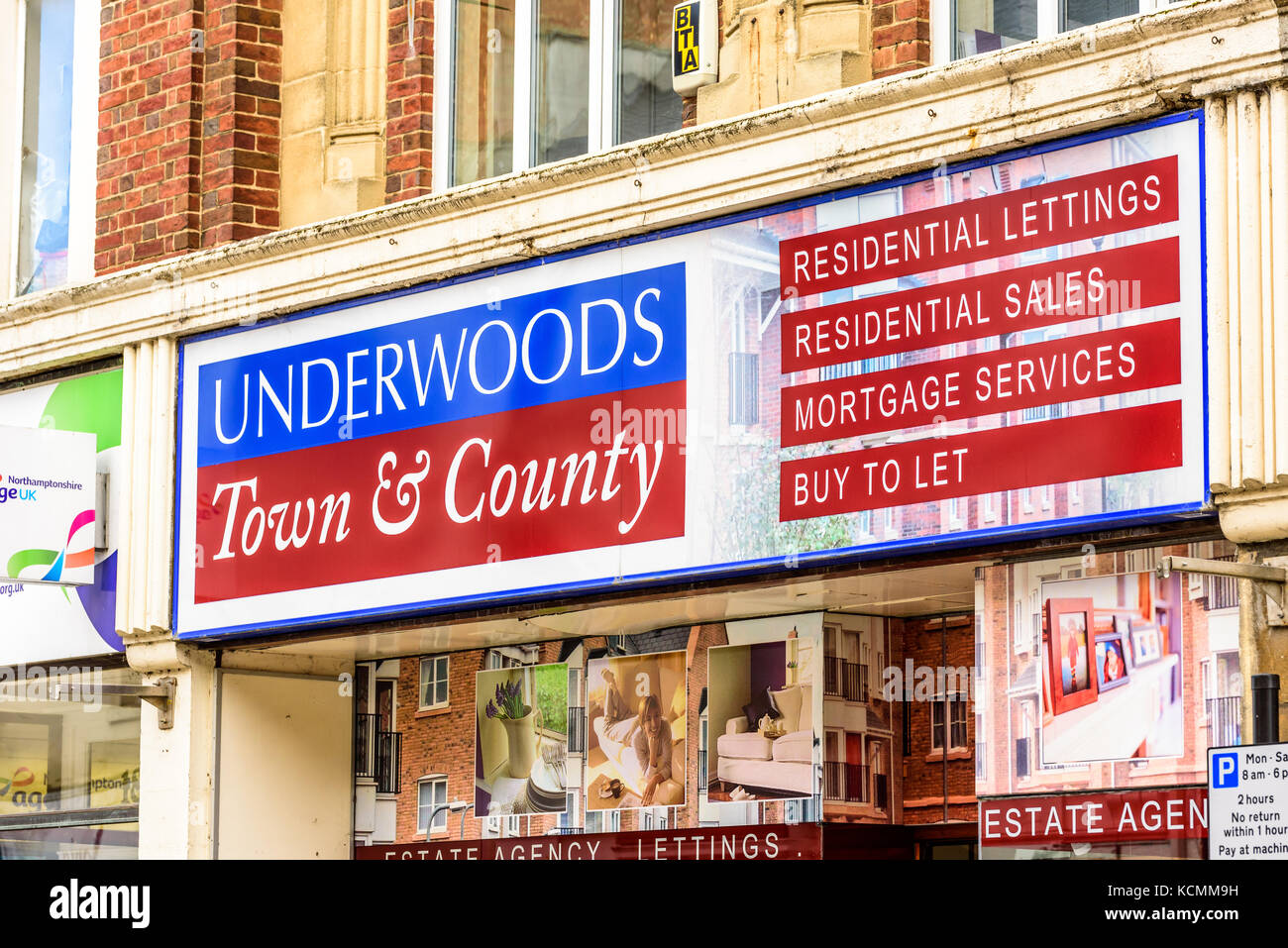 Northampton UK October 5, 2017 Underwoods Town and County Estate