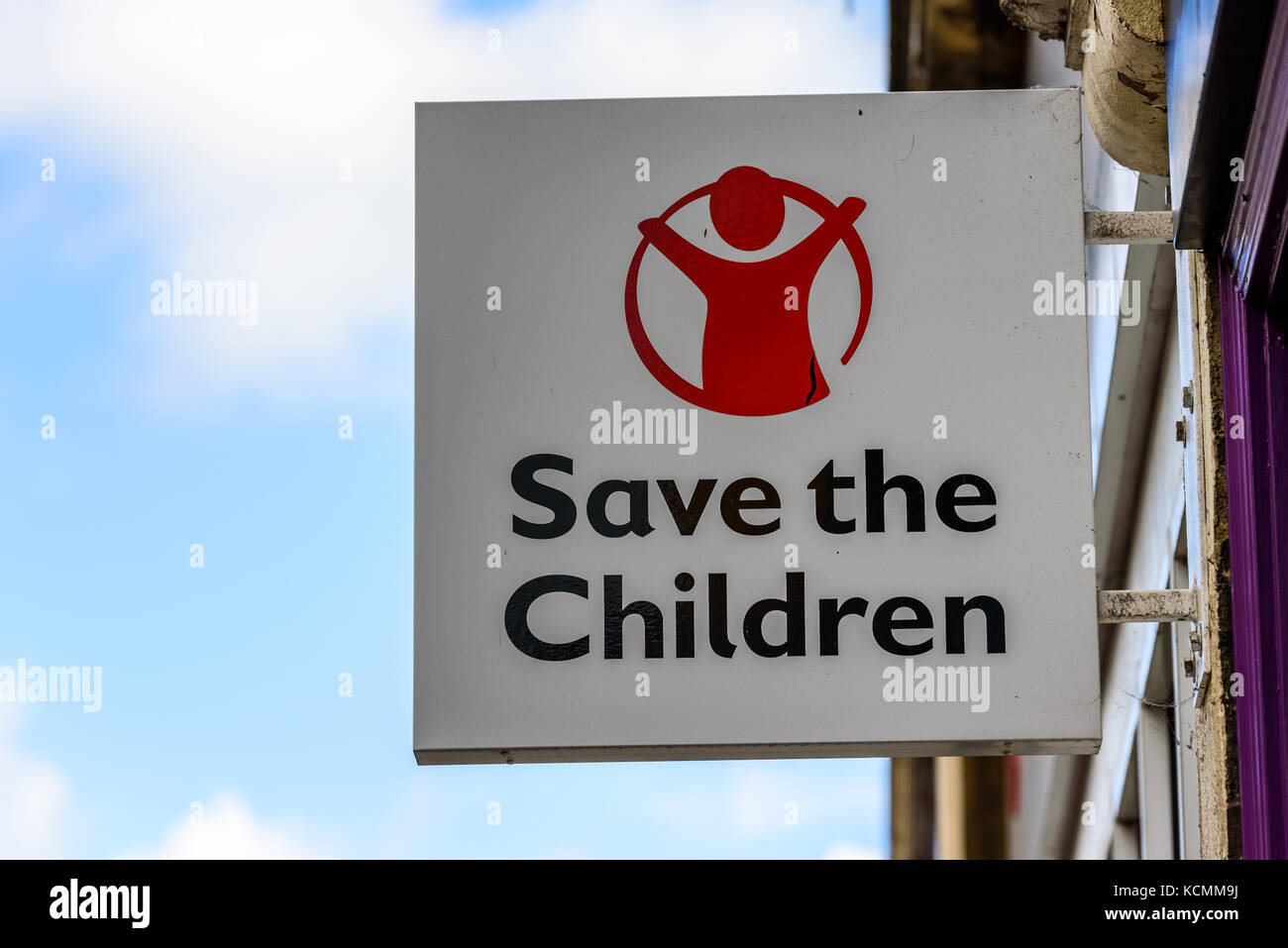 Northampton Uk October 5 2017 Save The Children Charity Logo