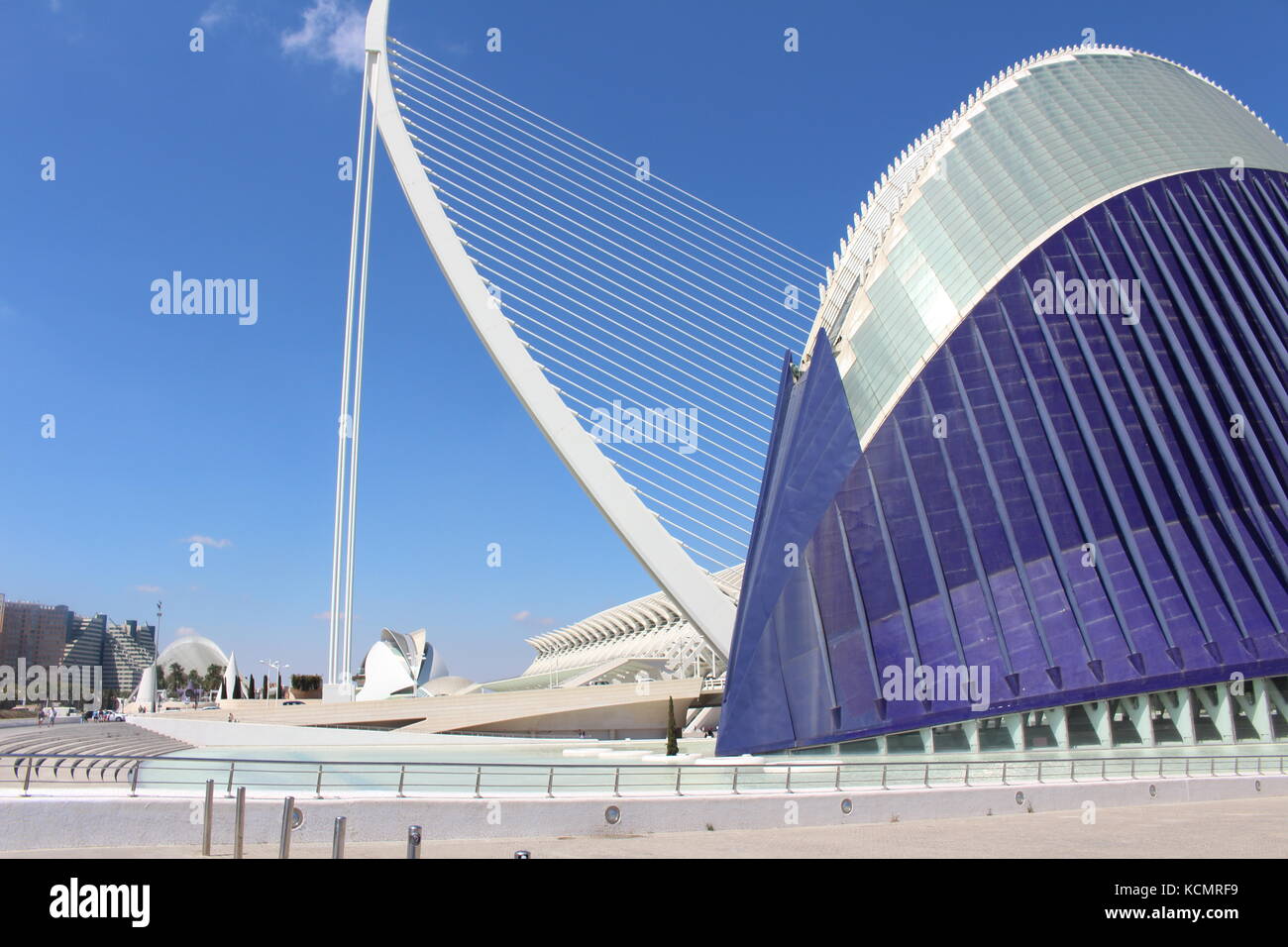City of Arts and Sciences Queen Sofia , Valencia, Spain Stock Photo
