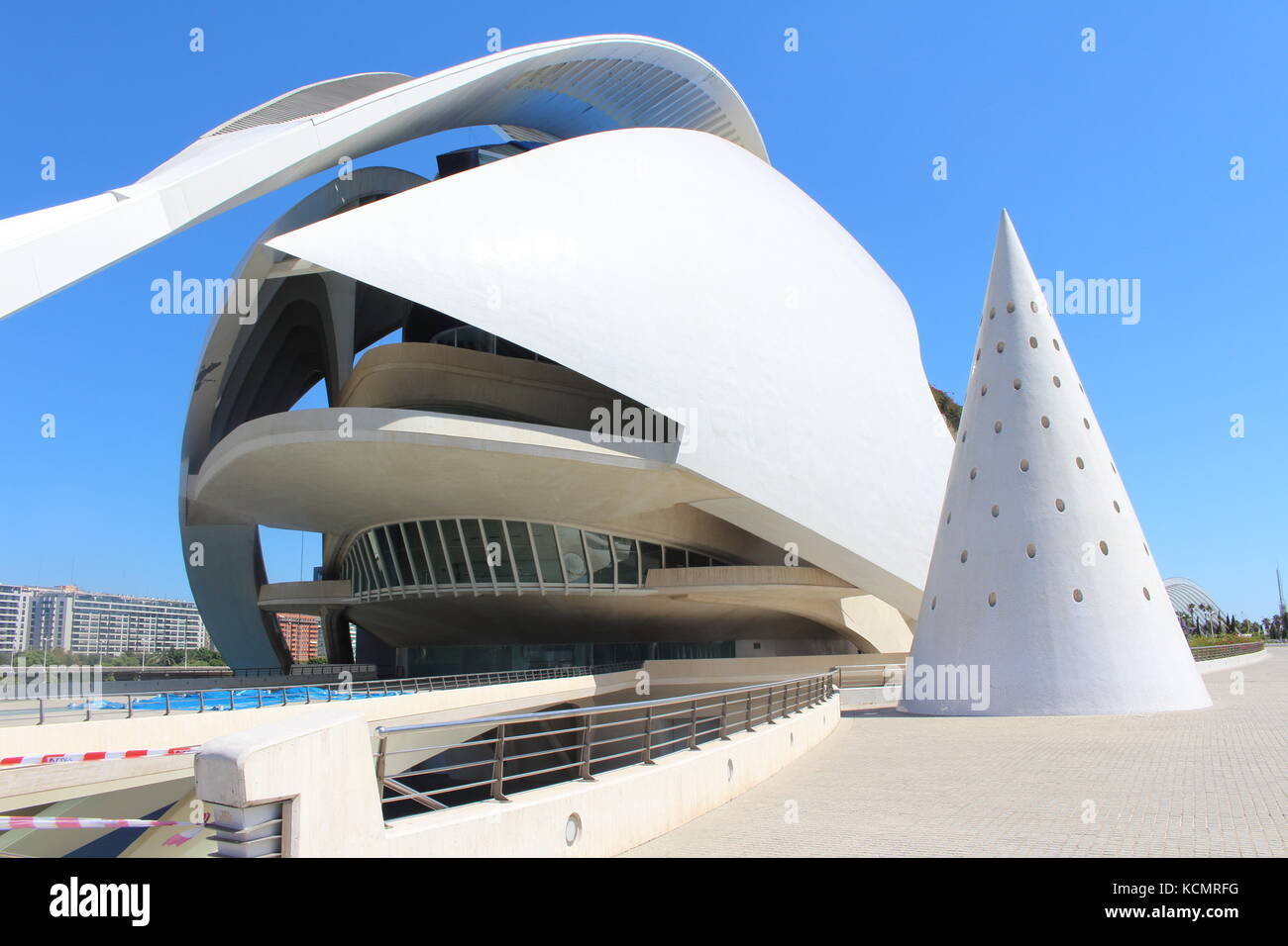 City of Arts and Sciences, Valencia,Spain Stock Photo