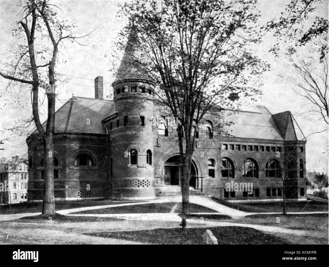 Dartmouth College Baker Berry Library Black hotsell and White Photograph