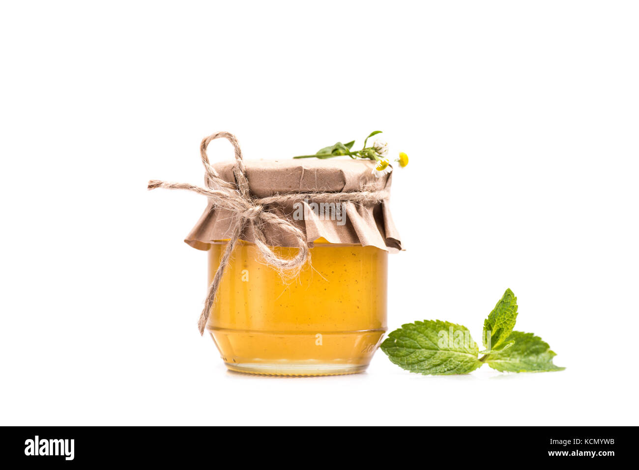 honey and mint Stock Photo Alamy