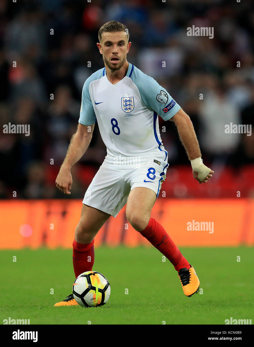 England's Jordan Henderson Stock Photo - Alamy