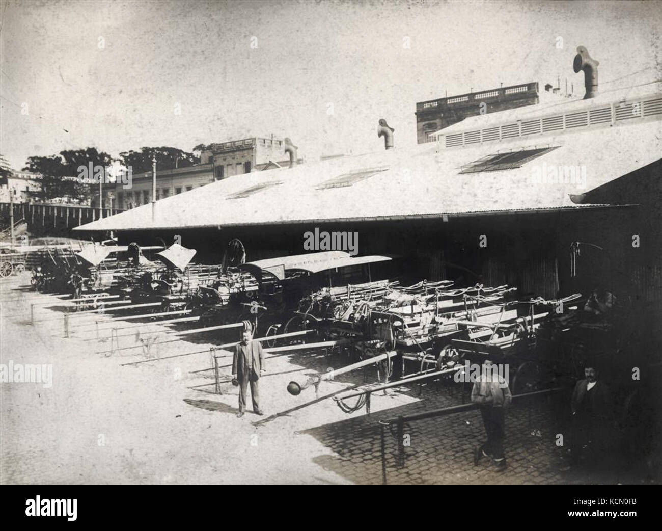 Cerveceria Quilmes en 1910   02 Stock Photo