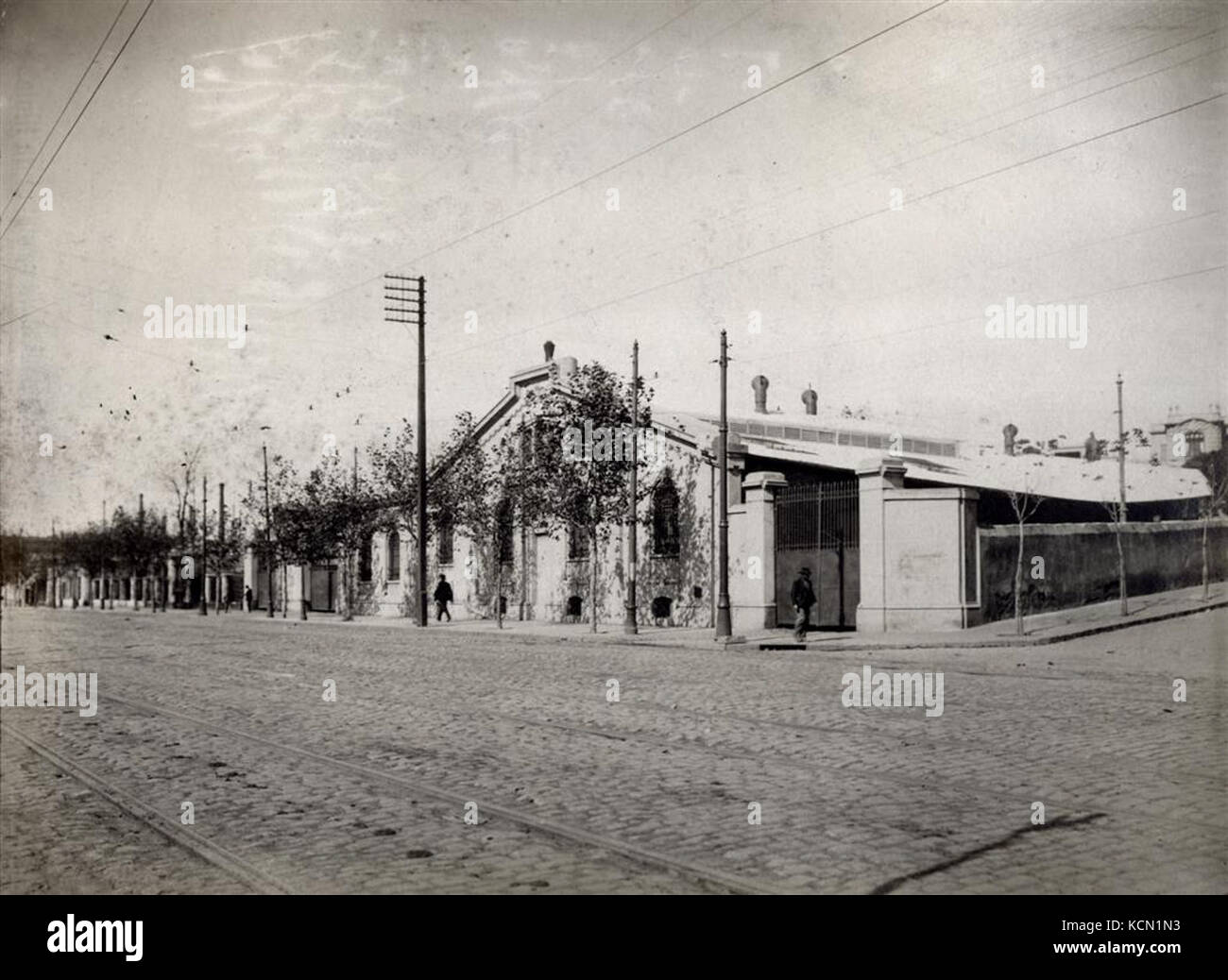 Cerveceria Quilmes en 1910   03 Stock Photo