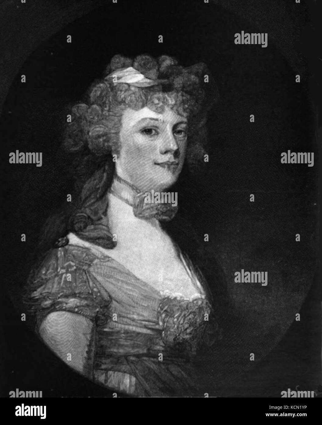 Ann Penn Allen Greenleaf by Gilbert Stuart 1795 Stock Photo Alamy