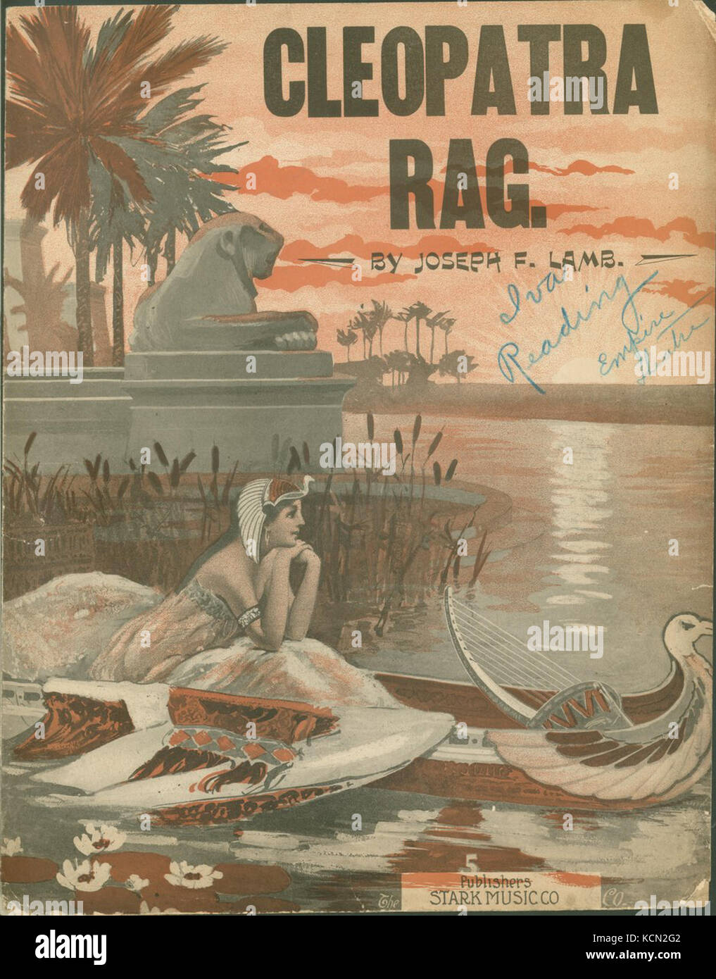 'Cleopatra Rag' is a musical composition, likely a ragtime piece ...
