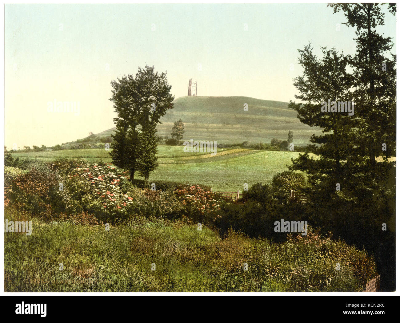 glastonbury on map of england
