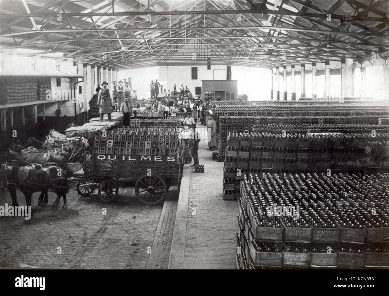 Cerveceria Quilmes en 1910   10 Stock Photo