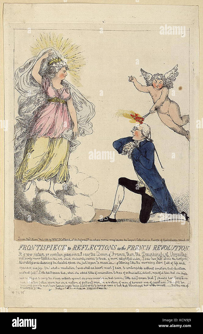 Frontispiece to Reflections on the French revolution LCCN2004669854 ...