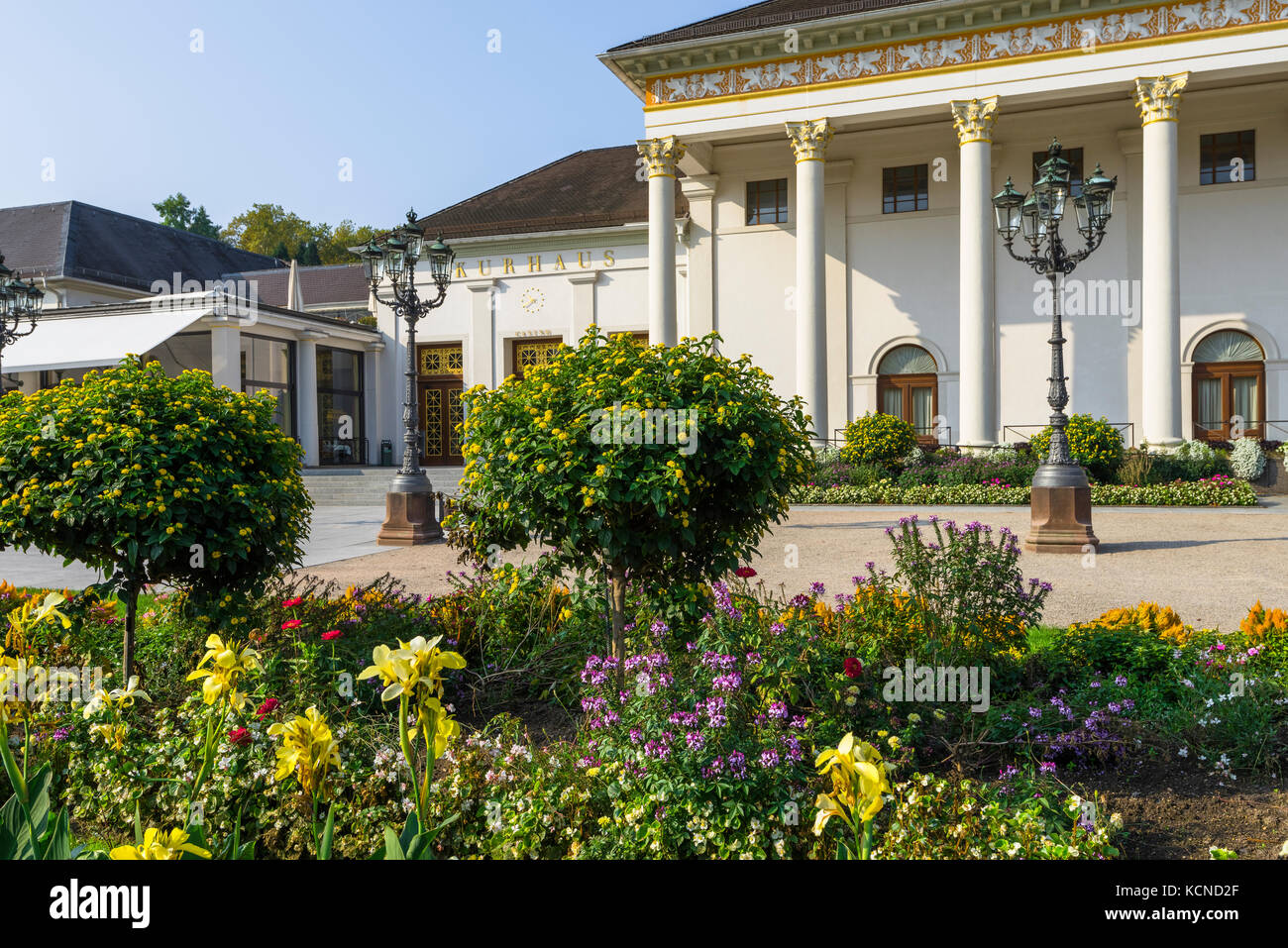 the spa resort and conference complex in the spa town Baden-Baden, Baden-Wuerttemberg, outskirts of Black Forest, Germany Stock Photo
