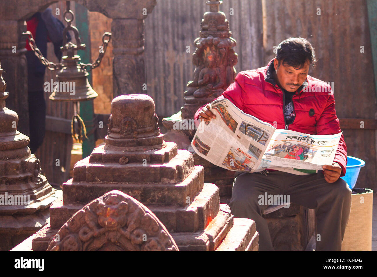 Beautiful face of Nepal Stock Photo Alamy