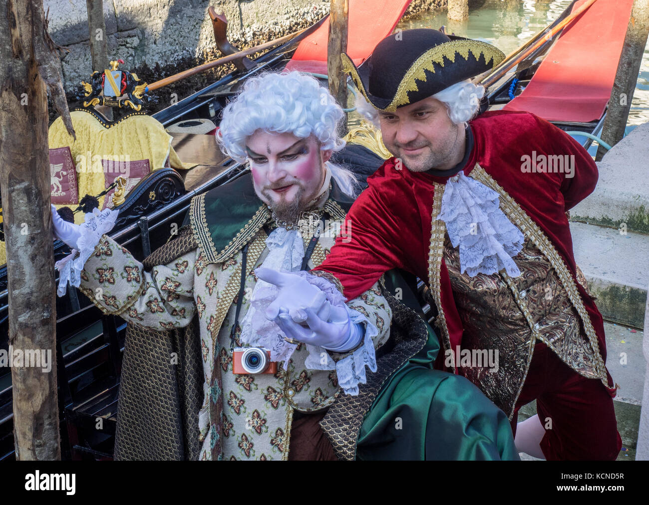 Carnival in Venice Stock Photo