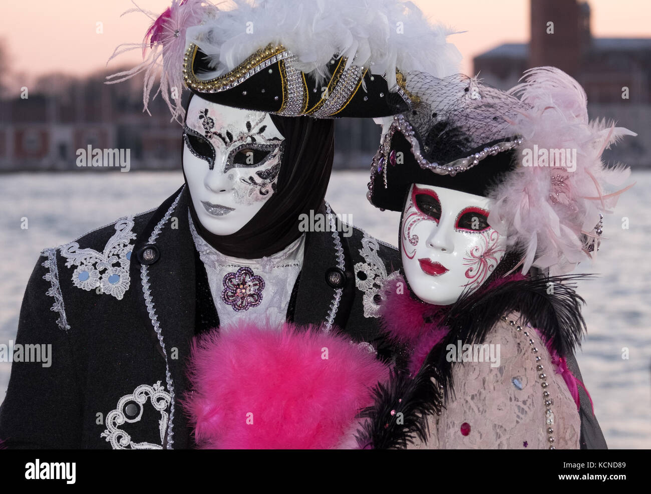 Carnival in Venice Stock Photo