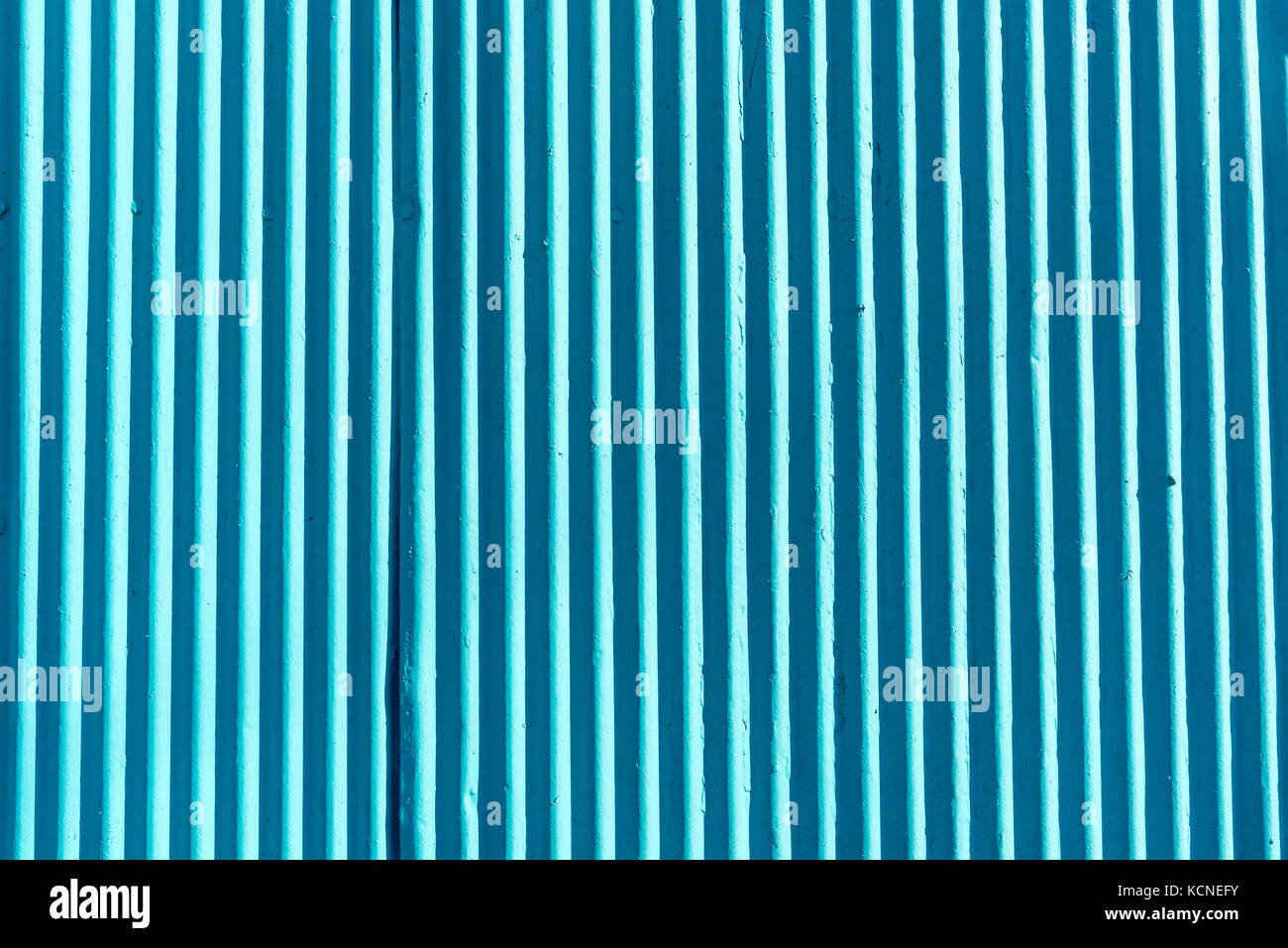 Blue corrugated metal sheet background Stock Photo Alamy