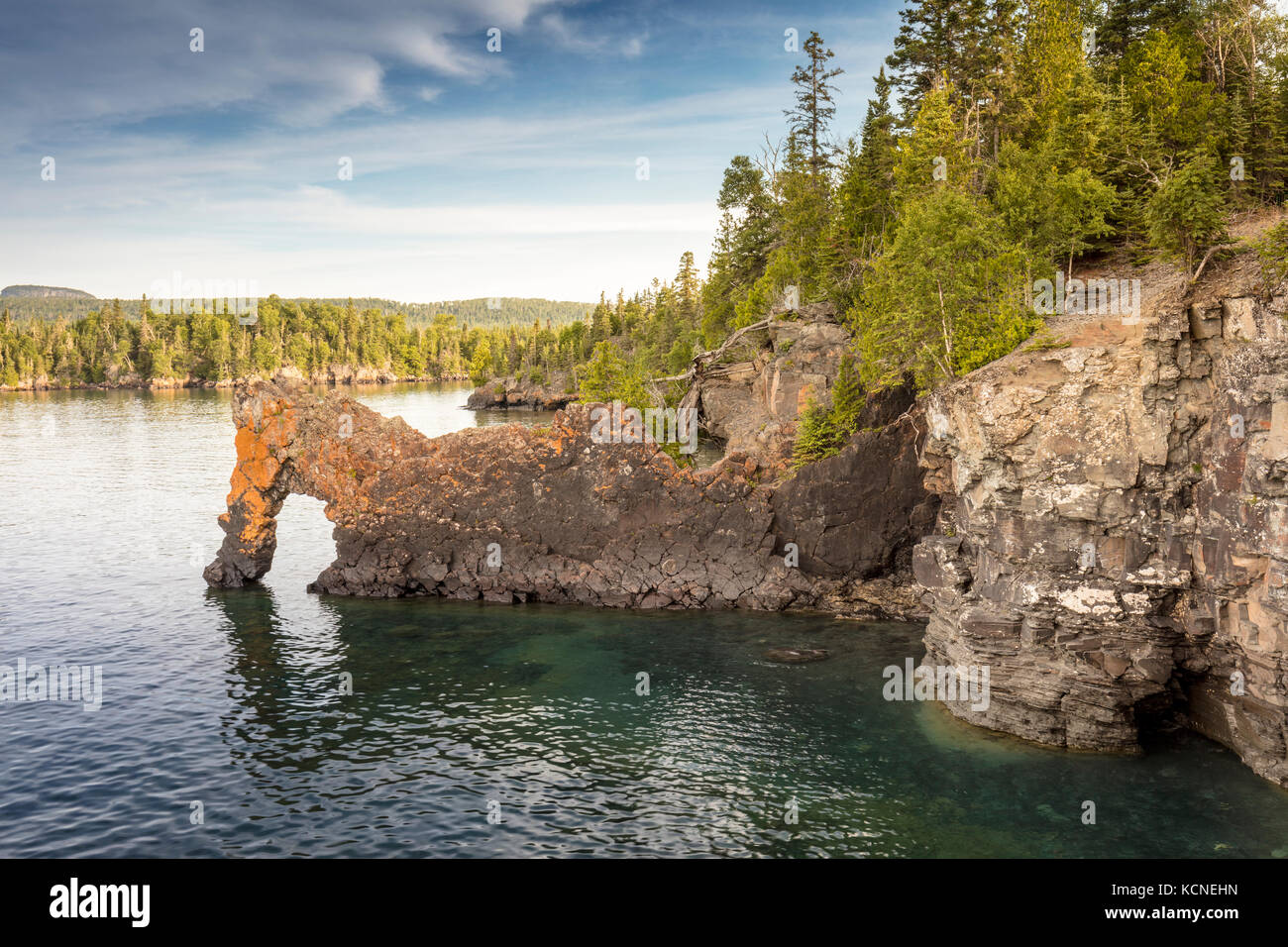 Sleeping giant provincial park trail hires stock photography and