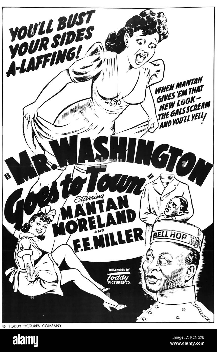 MR WASHINGTON GOES TO TOWN 1941 Today Pictures film Stock Photo