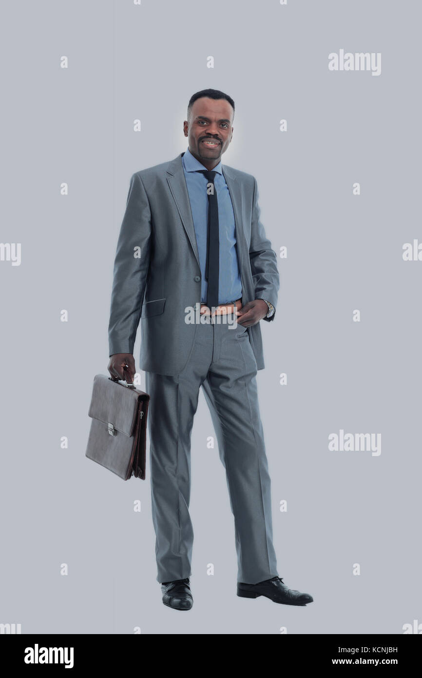 Closeup portrait of a successful African American business man Stock ...