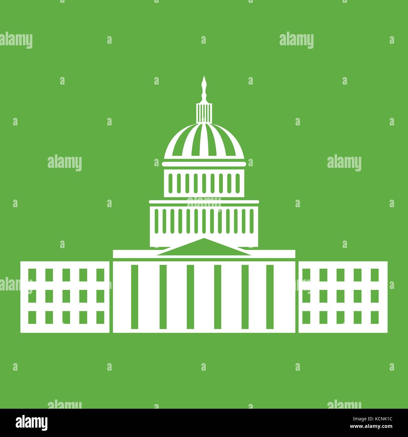 Capitol icon green Stock Vector Image & Art - Alamy