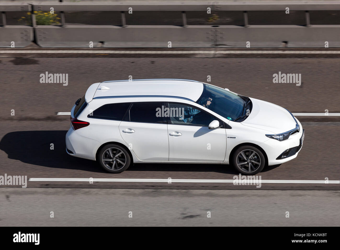 Toyota auris hybrid touring sports hi-res stock photography and images -  Alamy