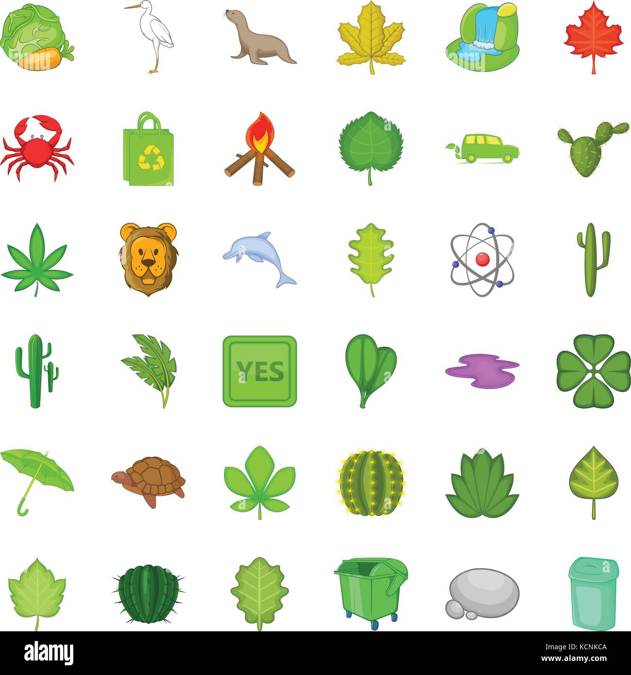 Water icons set, cartoon style Stock Vector Image & Art - Alamy