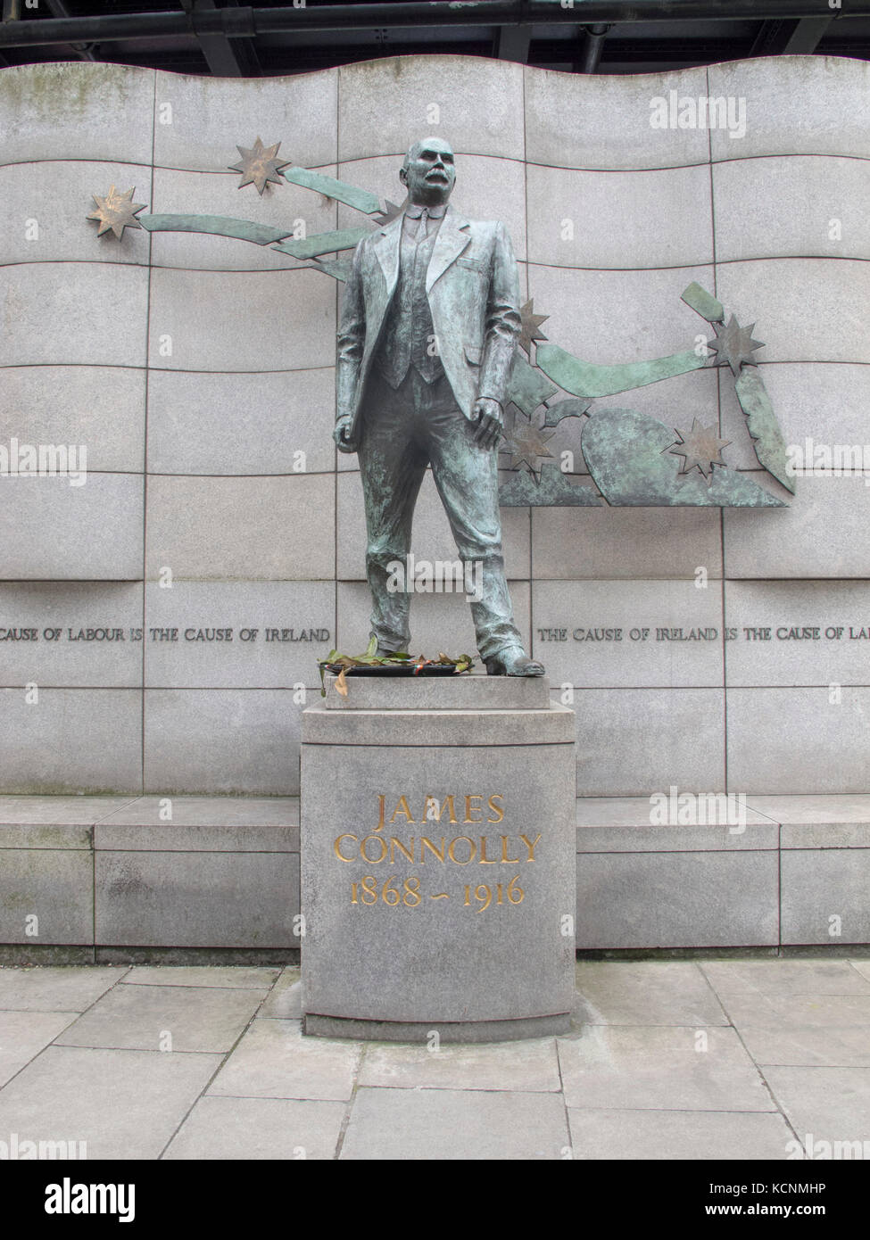 James Connolly statue in Dublin, Ireland Stock Photo Alamy