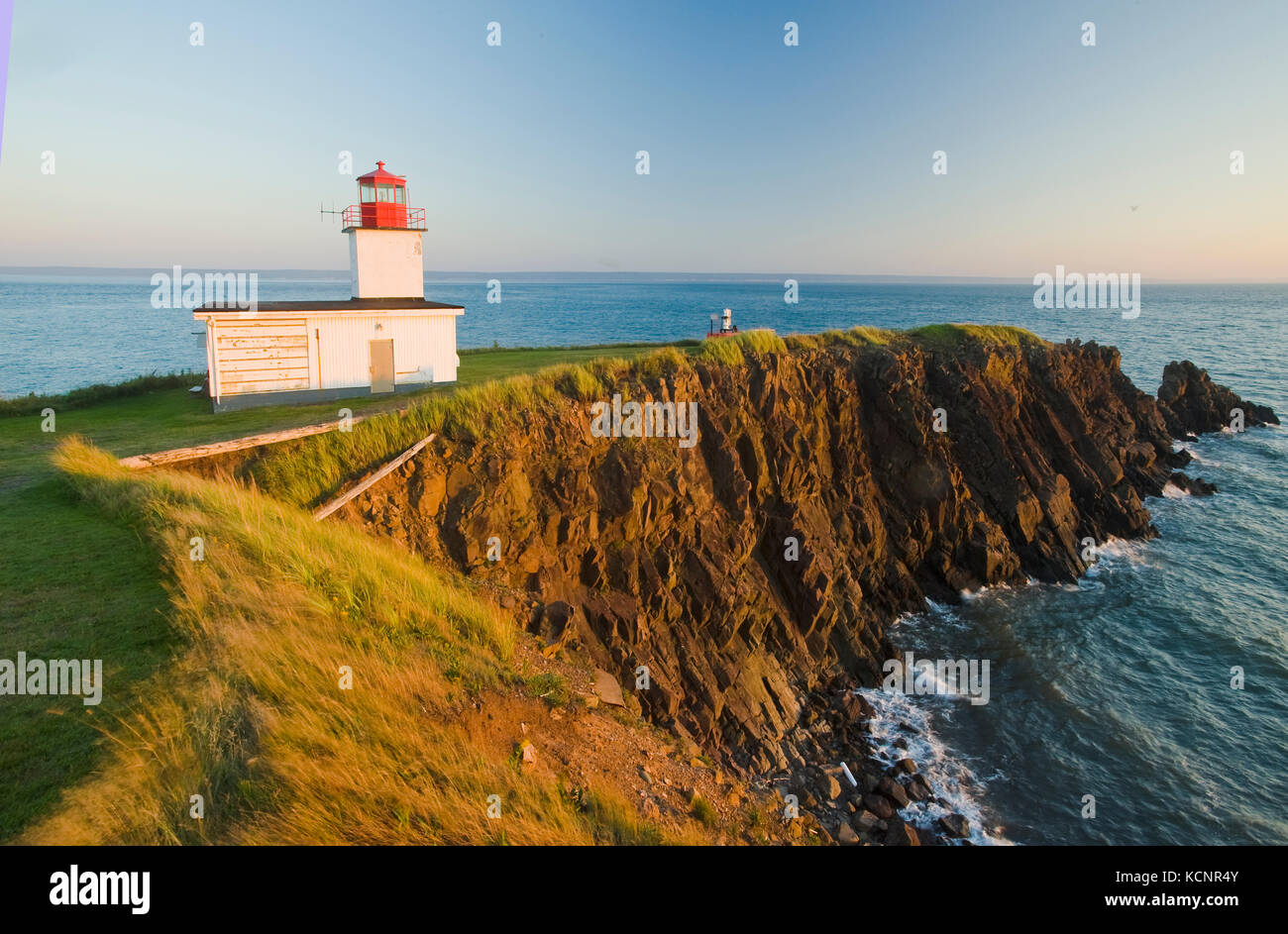 Cape d'Or Lighthouse, Bay of Fundy, Nova Scotia, Canada Stock Photo Alamy