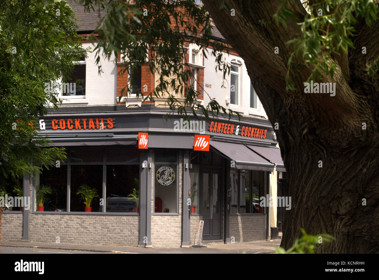 Cocktail bar, Norton, County Durham Stock Photo Alamy