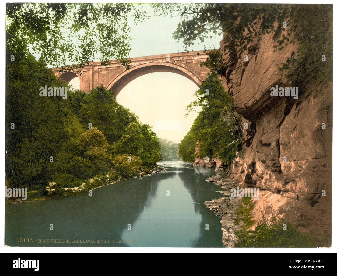 Ballochmyle Viaduct, Mauchline, Scotland LCCN2002695023 Stock Photo Alamy