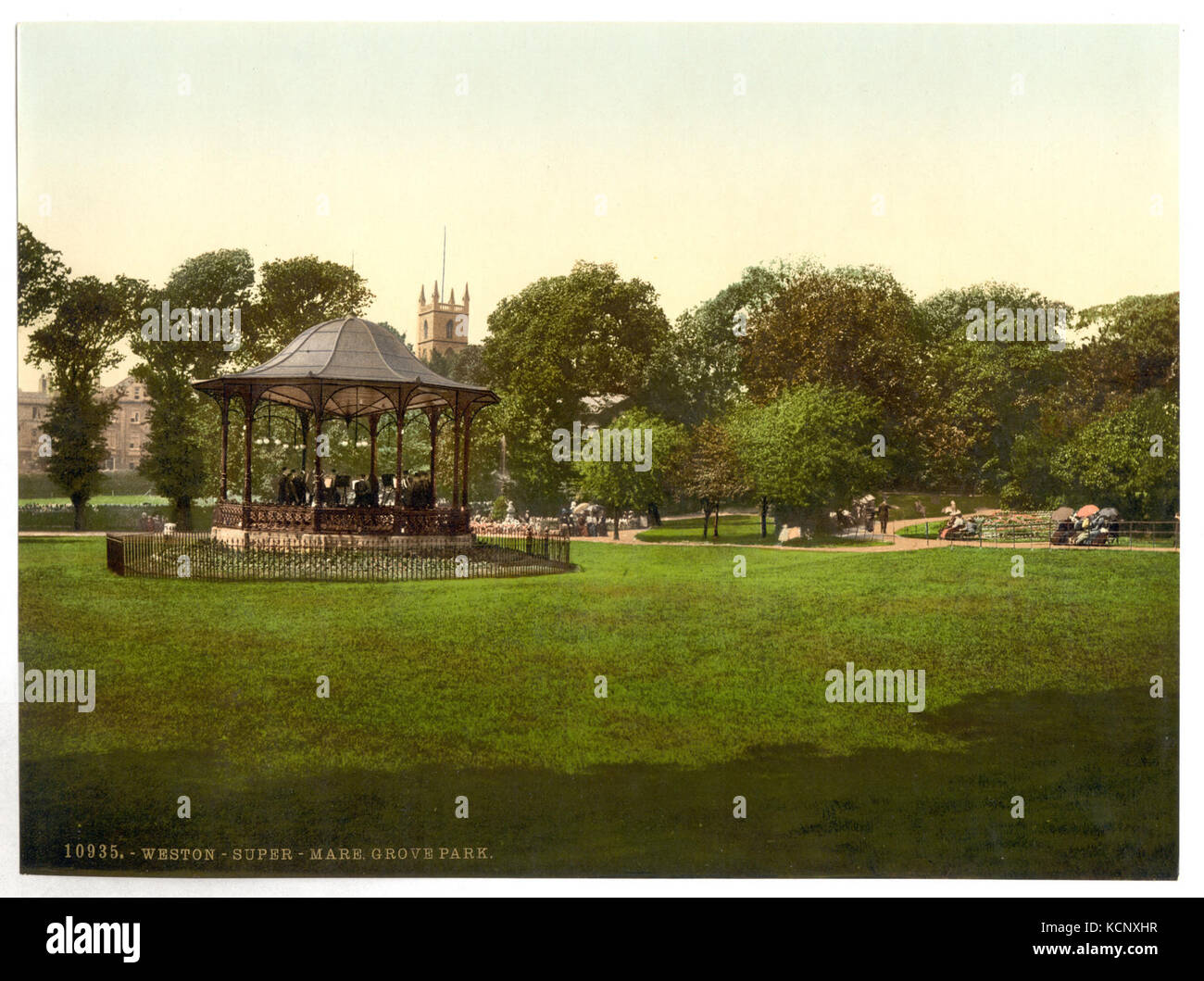 Grove Park, Weston super Mare, England LCCN2002708222 Stock Photo Alamy